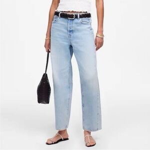 Madewell Pieced Barrel-Leg Jeans in Tall27